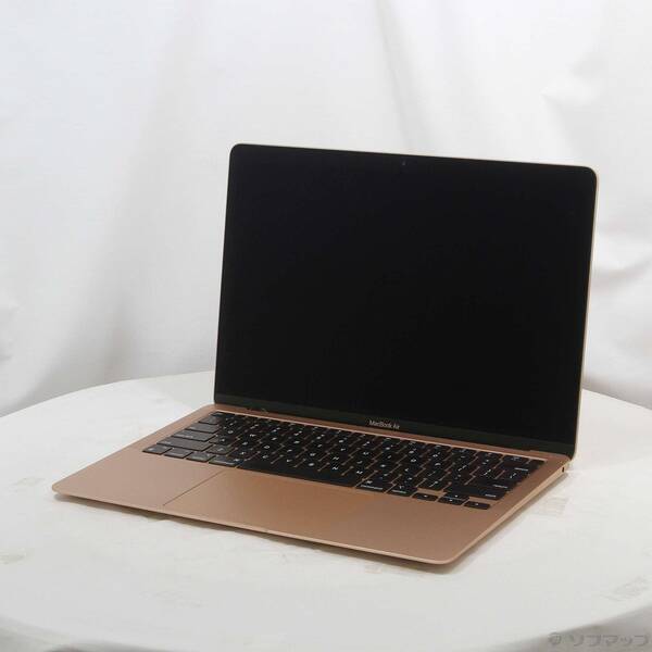 【中古】Apple(アップル) MacBook Air 13.3-inch Late-2020 MGNE3J／A Apple M1 8中核グループ中央処理装置_8中核グループGPU 16GB SSD512GB ゴールド 〔26.3 Tahoe〕 【297-ud】