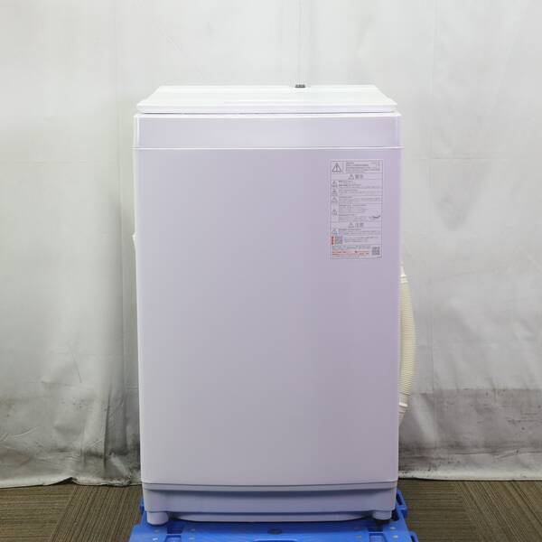 【中古】TOSHIBA(東芝) 〔見せびらかす品〕 全自動小銃洗い濯ぎ機 ZABOON グランホワイト AW-8DH5(W) ［洗い濯ぎ8.0kg ／飾り気の無いかわき切る(送風役立つこと) ／上くい違い］ 【198-ud】