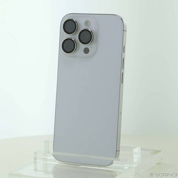 【中古】Apple(アップル) iPhone16 Pro 128GB 白いことチタニウム MYMW3J／A SIM無償性 【305-ud】