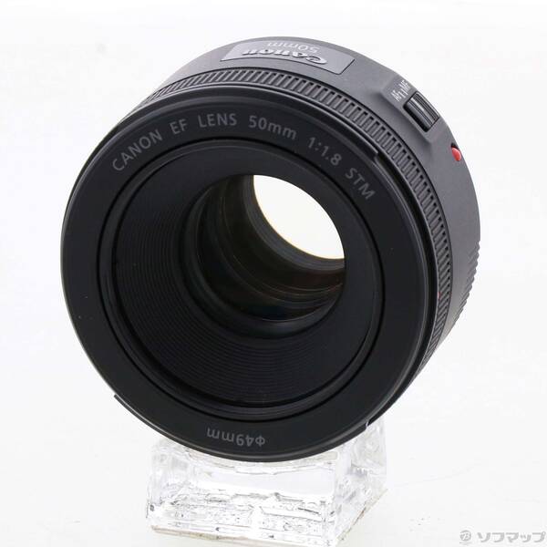 【中古】Canon(キヤノン) Canon EF 50粍 F1.8 STM 【297-ud】