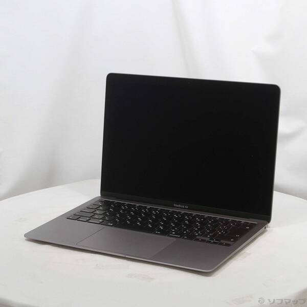 【中古】Apple(アップル) MacBook Air 13.3-inch Early-2020 MWTJ2J／A Core_i3 1.1GHz 8GB SSD256GB 間隔文字薄墨色 〔10.15 Catalina〕 【262-ud】