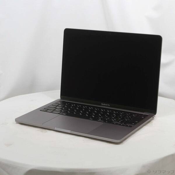 【中古】Apple(アップル) MacBook Pro 13.3-inch Mid-2020 MXK32J／A Core_i5 1.4GHz 8GB SSD256GB 間隔文字薄墨色 〔10.15 Catalina〕 【198-ud】