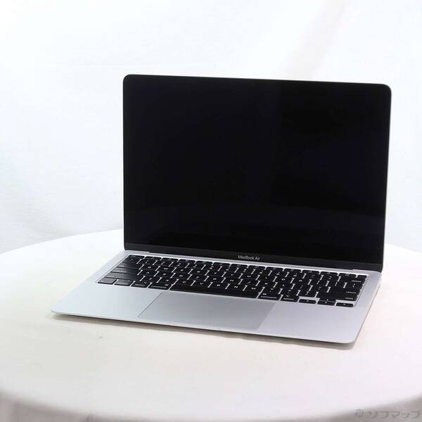 【中古】Apple(アップル) MacBook Air 13.3-inch Early-2020 MWTK2J／A Core_i7 1.2GHz 8GB SSD256GB しろがね色 〔10.15 Catalina〕 【377-ud】