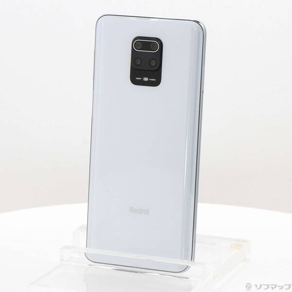 【中古】XIAOMI Redmi Note 9S 64GB グレイシャーホワイト REDMI-NOTE9S4-64WH SIM無償性 【258-ud】