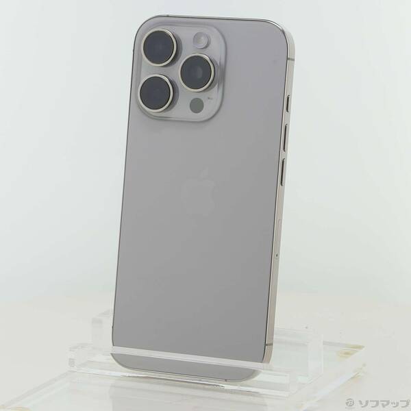 【中古】Apple(アップル) iPhone16 Pro 128GB 自然的チタニウム MYMY3J／A SIM無償性 【262-ud】