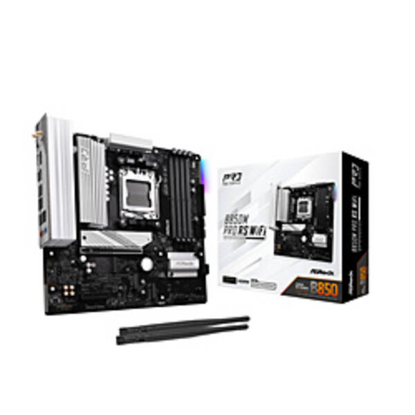 【中古】ASRock(アスロック) ASRock B850M Pro RS 無線LAN 【344-ud】
