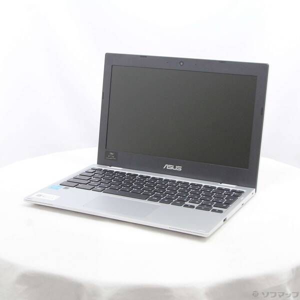 【中古】ASUS(エイスース) 〔見せびらかす品〕 Chromebook CX1 CX1102CKA-N00010 トランスペアレントシルバー 【262-ud】
