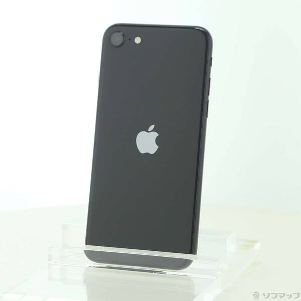 【中古】Apple(アップル) iPhone SE 第2時人 128GB 黒いこと MHGT3J／A SIM無償性 【198-ud】