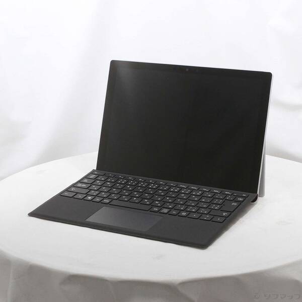 【中古】Microsoft(マイクロソフト) Surface Pro7 〔Core i3／4GB／SSD128GB〕 QWT-00006 プラチナ 【198-ud】