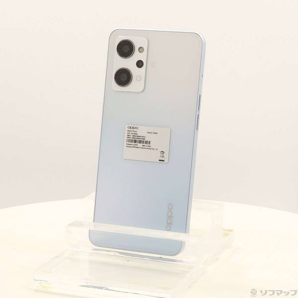 【中古】OPPO(オッポ) OPPO Reno7 A 128GB いき込み青碧 OPG04 au SIM無償性 【295-ud】
