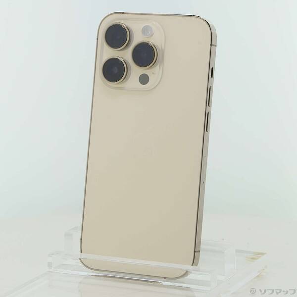 【中古】Apple(アップル) iPhone14 Pro 128GB ゴールド MQ073J/A SIMフリー 【198-ud】|ソフマップ中古専門店