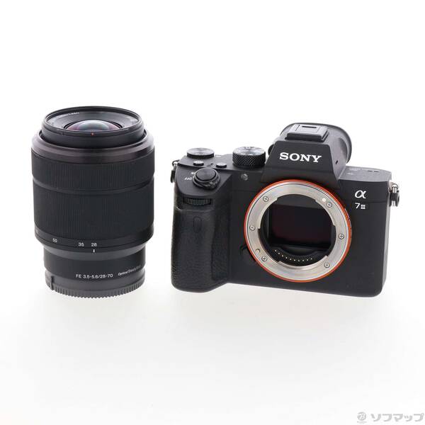 【中古】SONY(ソニー) α7III 水晶体一揃いの道具 ILCE-7M3K 【262-ud】