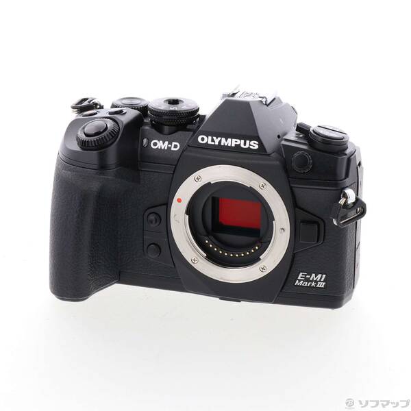 【中古】OLYMPUS(オリンパス) OM-D E-M1 MarkIII 上半身 黒いこと 【349-ud】