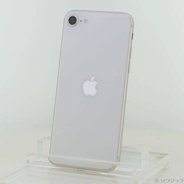【中古】Apple(アップル) iPhone SE 第3時人 64GB はやりっ児点火装置 MMYD3J／A SIM無償性 【269-ud】