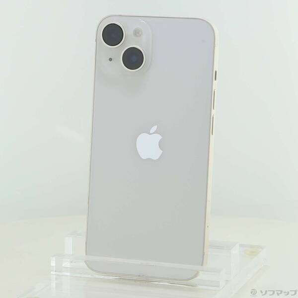 【中古】Apple(アップル) iPhone14 128GB スターライト MPUQ3J／A SIMフリー 【198-ud】｜ソフマップ中古専門店 42,082円