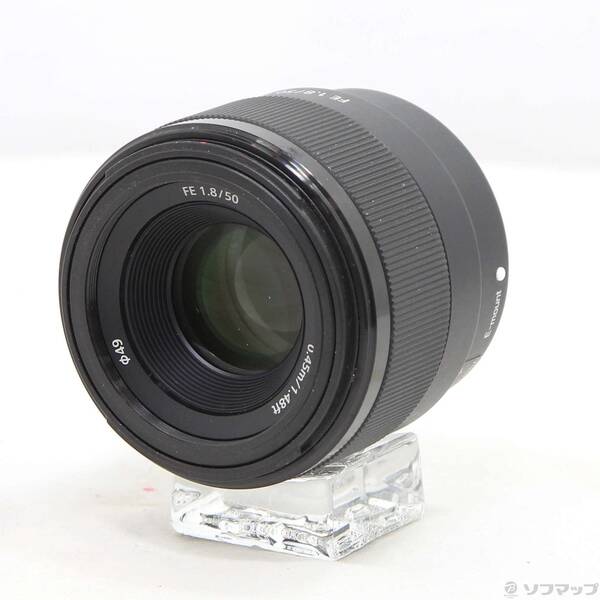 【中古】SONY(ソニー) FE 50粍 F1.8 黒いこと SEL50F18F 【349-ud】
