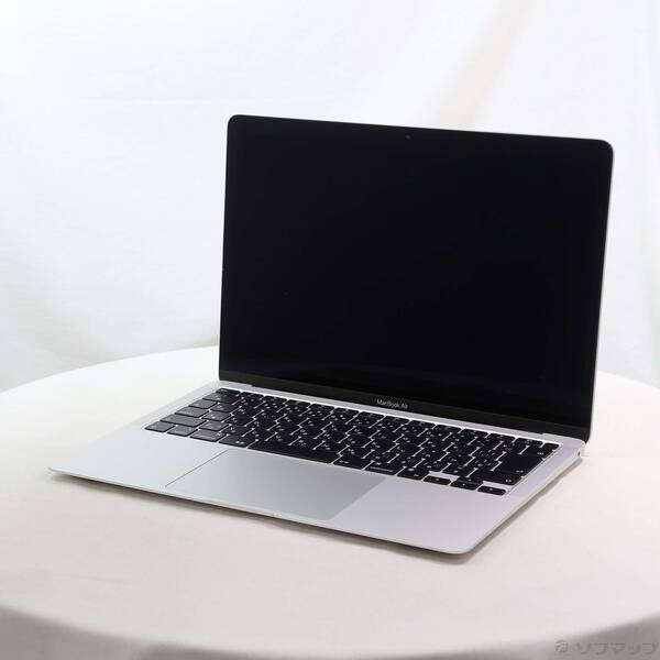 【中古】Apple(アップル) MacBook Air 13.3-inch Late-2020 MGN93J／A Apple M1 8中核グループ中央処理装置_7中核グループGPU 8GB SSD256GB しろがね色 〔26.3 Tahoe〕 【198-ud】