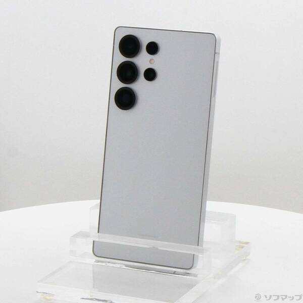 【中古】SAMSUNG(サムスン) Galaxy S25 Ultra 512GB チタニウムホワイトシルバー SM-S938QZSESJP SIM無償性 【198-ud】