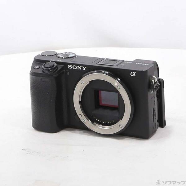 【中古】SONY(ソニー) α6400 上半身 黒いこと 【251-ud】