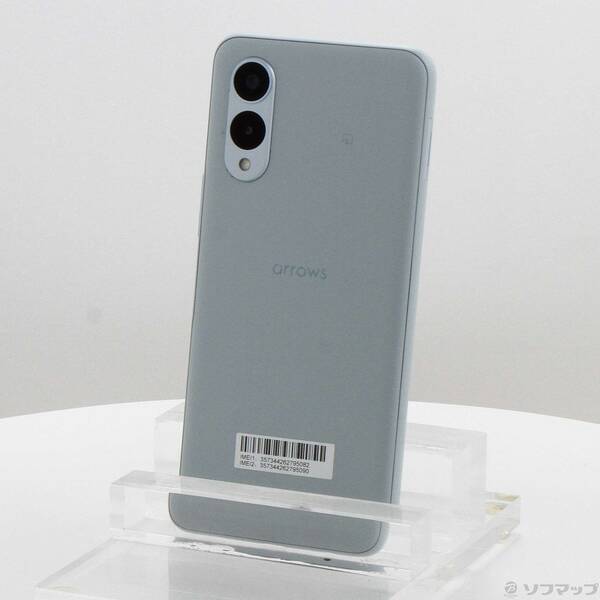 【中古】FCNT arrows We2 64GB ともし火青碧 FCG02 au SIM無償性 【348-ud】