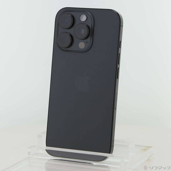 【中古】Apple(アップル) iPhone16 Pro 256GB 黒いことチタニウム FYN03J／A SIM無償性 【276-ud】