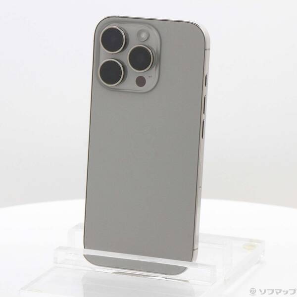 【中古】Apple(アップル) iPhone16 Pro 256GB 自然的チタニウム MYN33J／A SIM無償性 【269-ud】