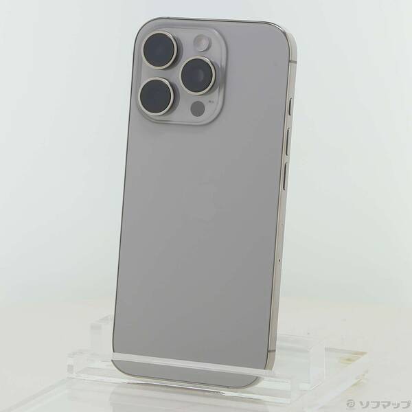 【中古】Apple(アップル) iPhone16 Pro 128GB 自然的チタニウム MYMY3J／A SIM無償性 【297-ud】