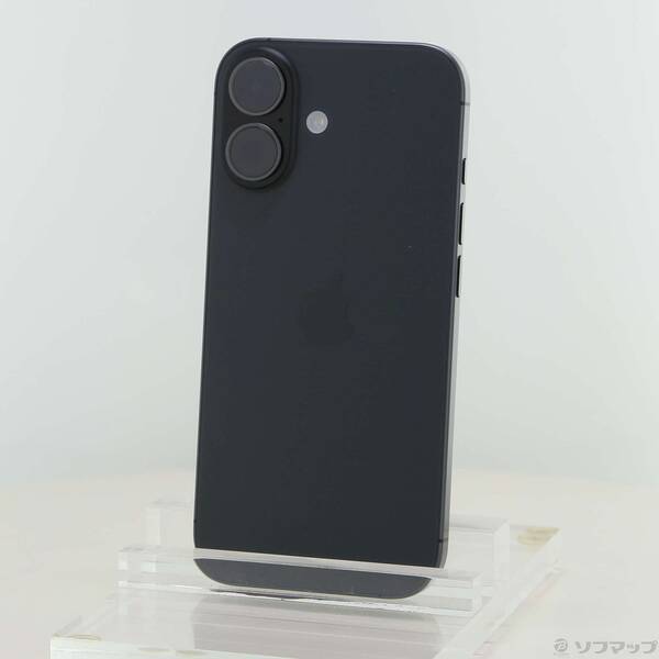 【中古】Apple(アップル) iPhone17 256GB 黒いこと MG674J／A SIM無償性 【295-ud】