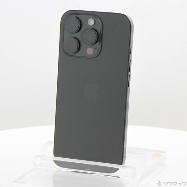 【中古】Apple(アップル) iPhone16 Pro 256GB 黒いことチタニウム FYN03J／A SIM無償性 【297-ud】