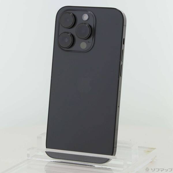 【中古】Apple(アップル) iPhone14 Pro 1肺結核 空白文字黒いこと MQ2F3J／A SIM無償性 【198-ud】