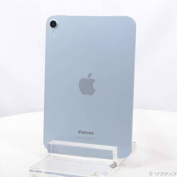 【中古】Apple(アップル) iPad mini(A17 Pro) 128GB 青碧 MXN73J／A Wi-Fi 【198-ud】