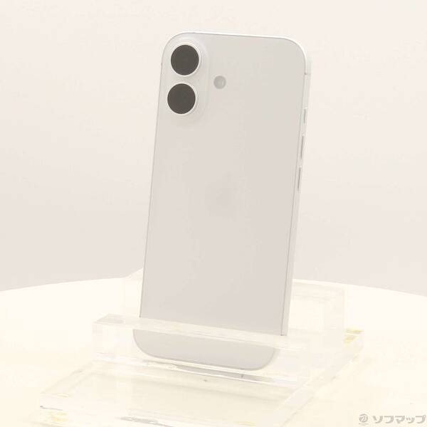 【中古】Apple(アップル) iPhone17 256GB 白いこと MG684J／A SIM無償性 【196-ud】