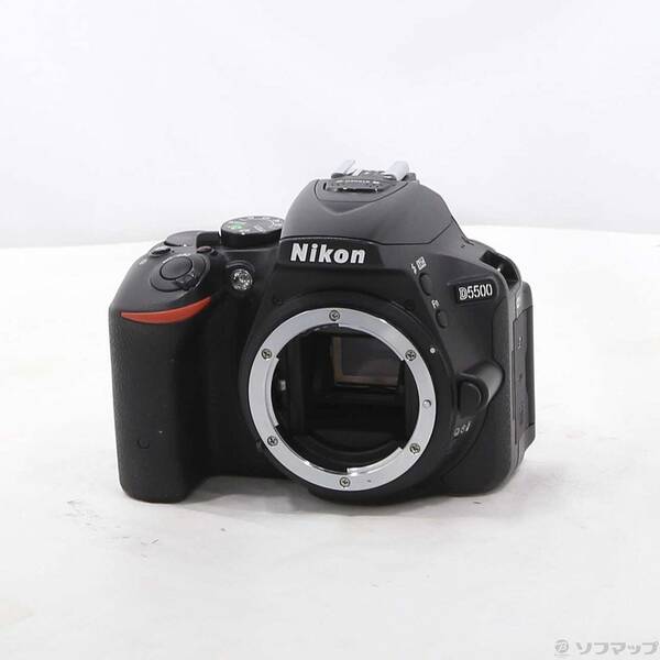 【中古】Nikon(ニコン) NIKON D5500 上半身 黒いこと 【198-ud】