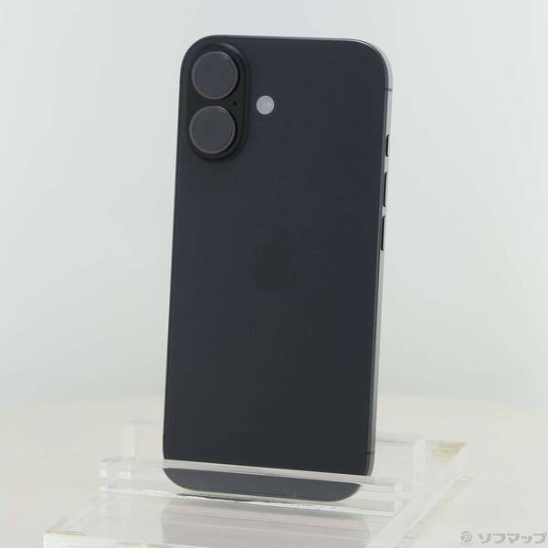 【中古】Apple(アップル) iPhone17 256GB 黒いこと MG674J／A SIM無償性 【198-ud】
