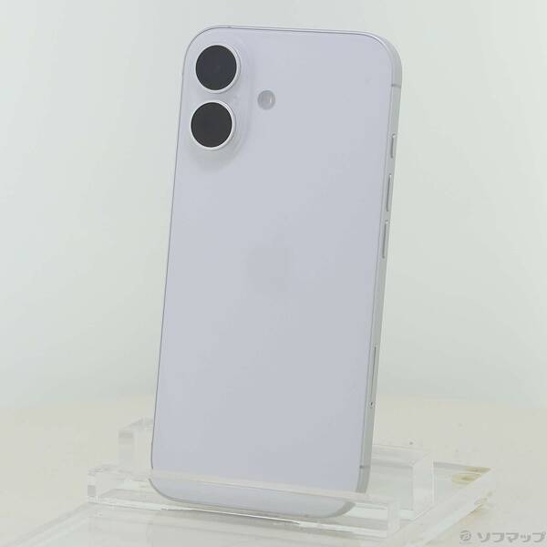 【中古】Apple(アップル) iPhone16 256GB 白いこと FYDX3J／A SIM無償性 【305-ud】