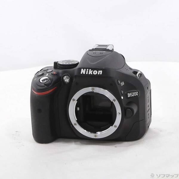 【中古】Nikon(ニコン) NIKON D5200 上半身 黒いこと 【262-ud】