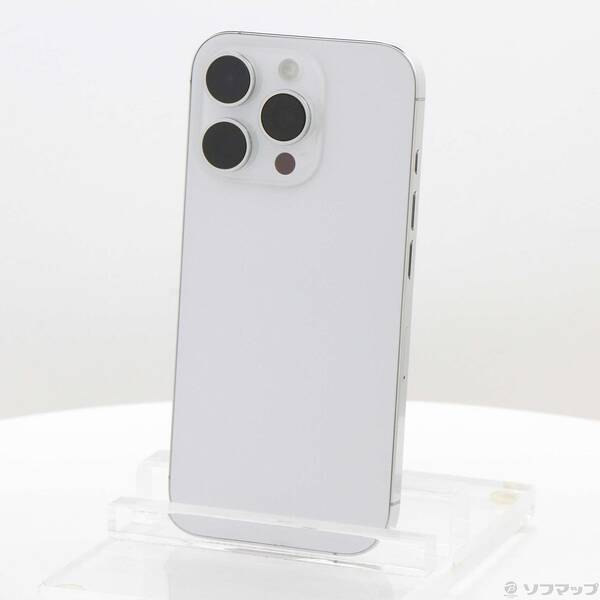 【中古】Apple(アップル) iPhone16 Pro 128GB 白いことチタニウム MYMW3J／A SIM無償性 【262-ud】