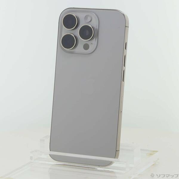【中古】Apple(アップル) iPhone16 Pro 128GB 自然的チタニウム MYMY3J／A SIM無償性 【305-ud】