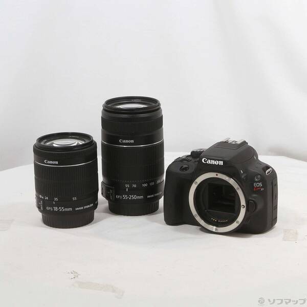 【中古】Canon(キヤノン) EOS Kiss X7 ダブルズームキット 【349-ud】