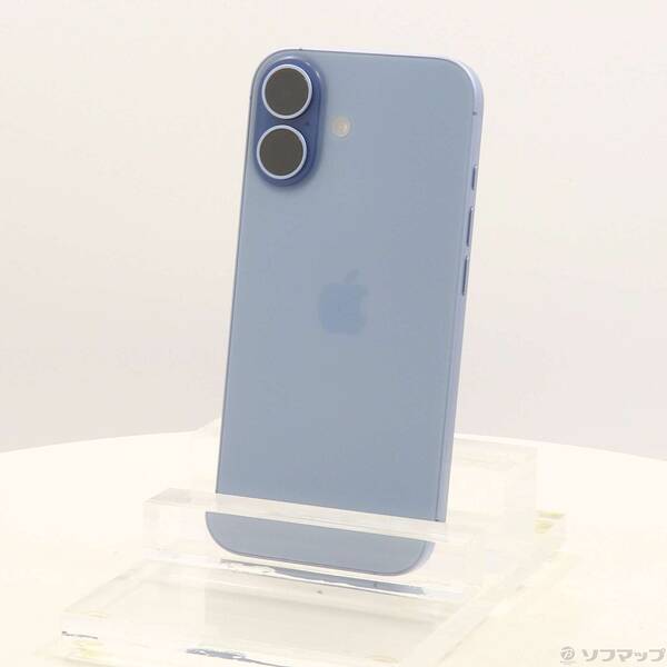 【中古】Apple(アップル) iPhone17 256GB ミストブルー MG694J／A SIM無償性 【258-ud】