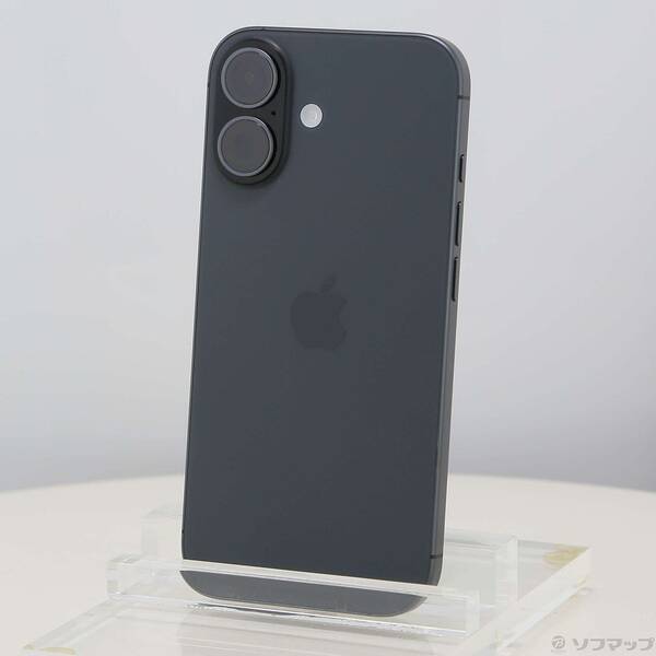 【中古】Apple(アップル) iPhone17 256GB 黒いこと MG674J／A SIM無償性 【258-ud】