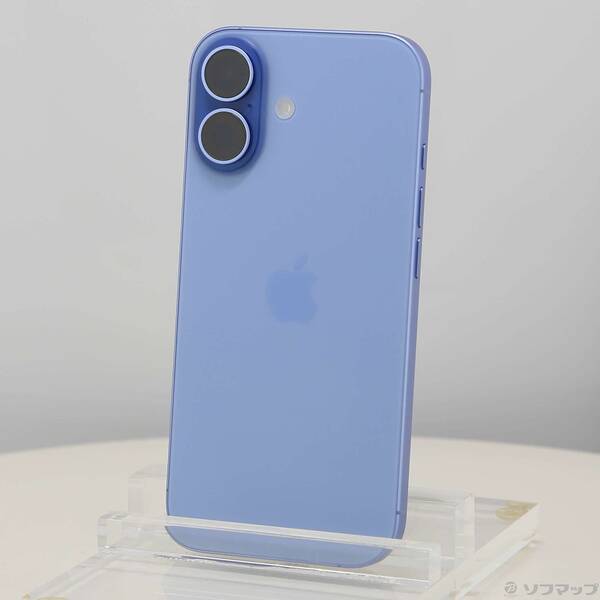 【中古】Apple(アップル) iPhone17 256GB ミストブルー MG694J／A SIM無償性 【258-ud】