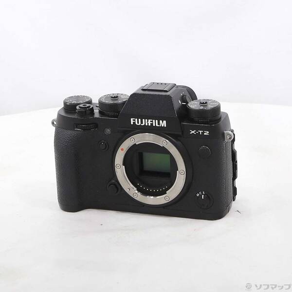 【中古】富士フイルム(FUJIFILM) FUJIFILM X-T2 上半身 黒いこと 【344-ud】
