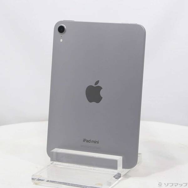 【中古】Apple(アップル) iPad mini(A17 Pro) 128GB 間隔文字薄墨色 MXN63J／A Wi-Fi 【198-ud】