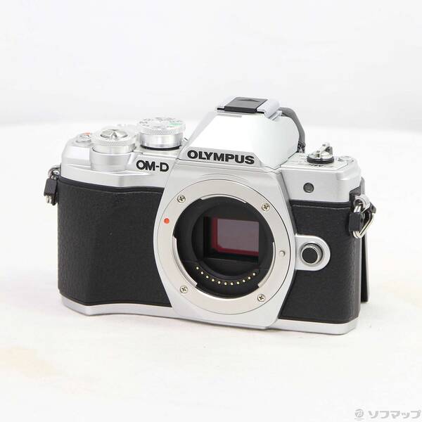 【中古】OLYMPUS(オリンパス) OM-D E-M10 Mark III 上半身 しろがね色 【344-ud】