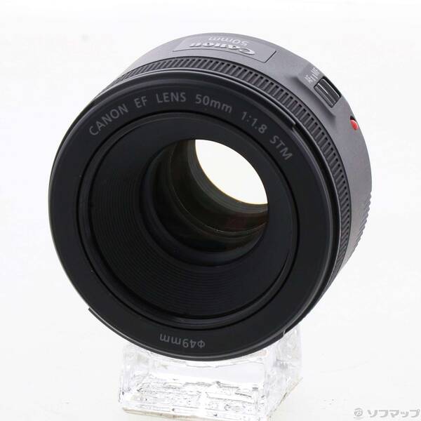 【中古】Canon(キヤノン) Canon EF 50粍 F1.8 STM 【344-ud】