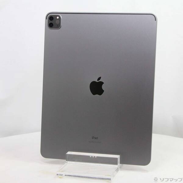 【中古】Apple(アップル) iPad Pro 12.9in 第5時人 256GB 空白文字薄墨色 MHNH3J／A Wi-Fi 【262-ud】