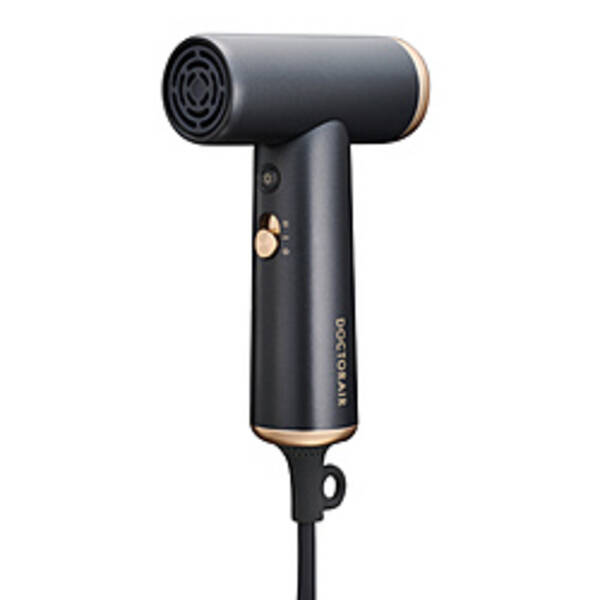 【中古】DRAIR 〔見せびらかす品〕 MIRA JET DRYER（ミラジェット ドライヤー） DOCTORAIR（御医者さん大気圏） スムースブラック BDR01 【276-ud】