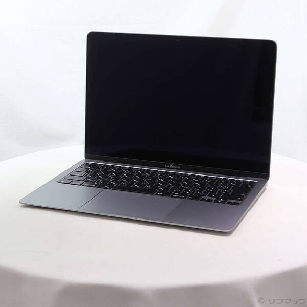 【中古】Apple(アップル) MacBook Air 13.3-inch Early-2020 MVH22J／A Core_i5 1.1GHz 8GB SSD512GB 間隔文字薄墨色 〔10.15 Catalina〕 【371-ud】