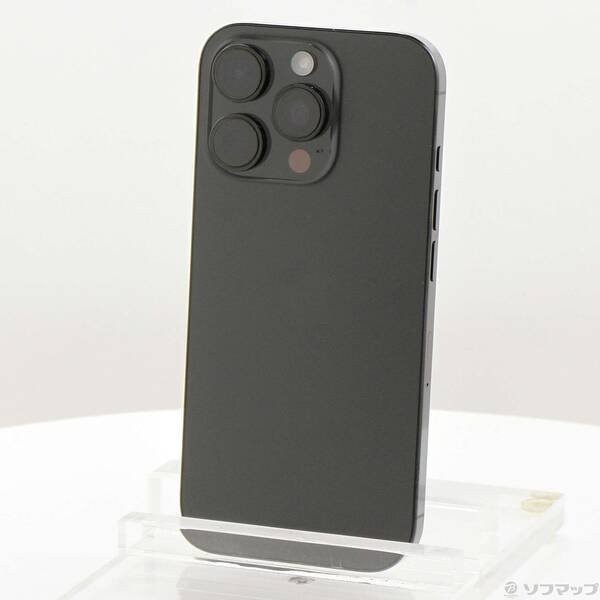 【中古】Apple(アップル) iPhone16 Pro 128GB 黒いことチタニウム MYMV3J／A SIM無償性 【377-ud】